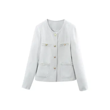 A Paradise For Awakening Jackets & Coats Women's Light Blue