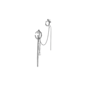 BLACKHEAD 316 Steel Glazed Beads Clip On Earrings Unisex