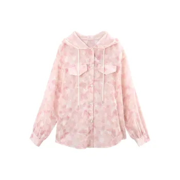 A Paradise For Awakening Jackets Coats Women's Pink