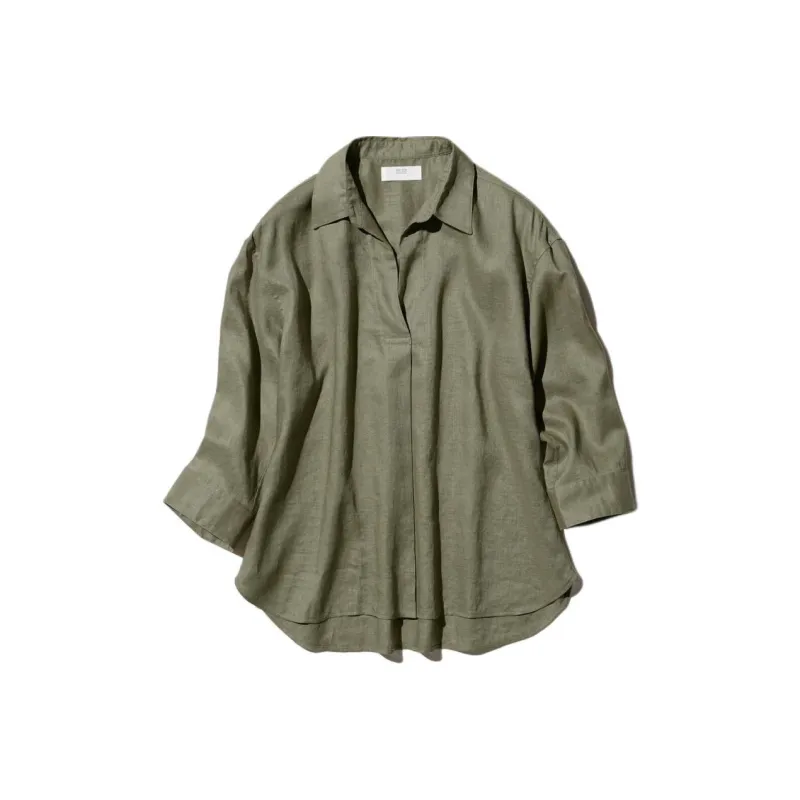 UNIQLO Shirts Women's Olive-0