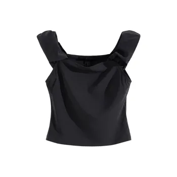 ERIRI Tank Tops Women's Black