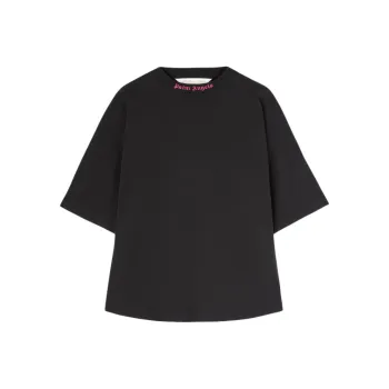 PALM ANGELS Logo print T shirt