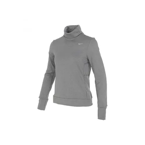 Nike THERMA FIT Knitwear Women's Gray