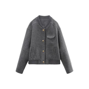 A Paradise For Awakening Jackets & Coats Women's Gray