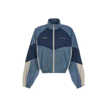 AMIRI Logo Printed Zip-Up Sweatshirt