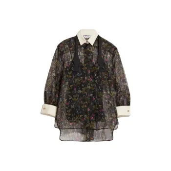 MaxMara SS25 Shirt Women's Black