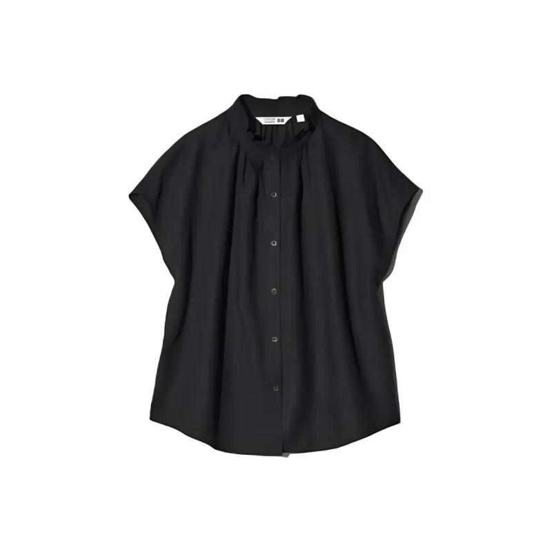 UNIQLO Comptoir Des Cotonniers Collaboration SS25 Shirt Women's Black-0