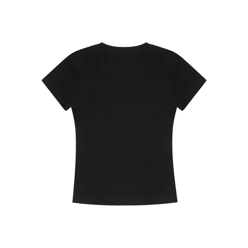 YINLEI Set in Sleeve T Shirt Women's-1