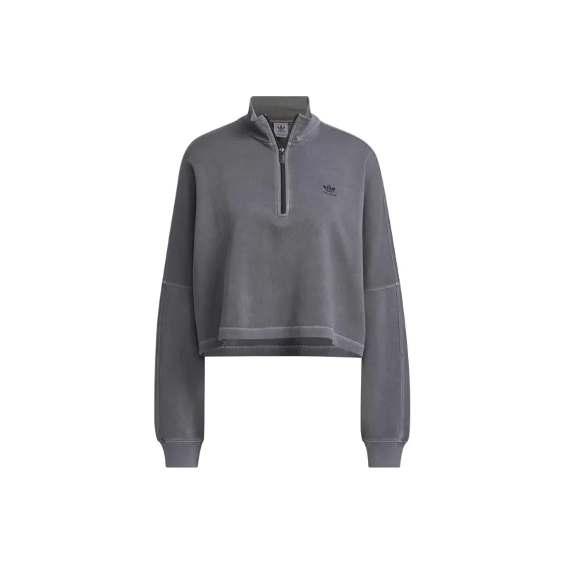 Adidas Originals Essential Essentials+ Sweatshirt Women's Gray-0