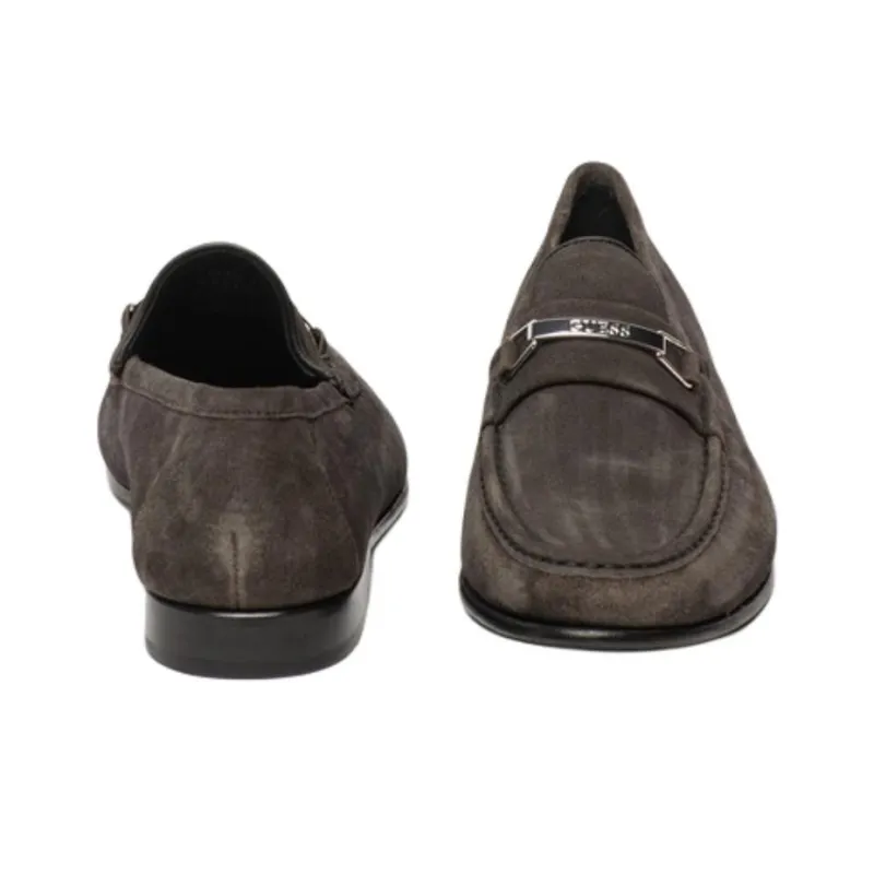 GUESS Loafers Men Coal Gray-3