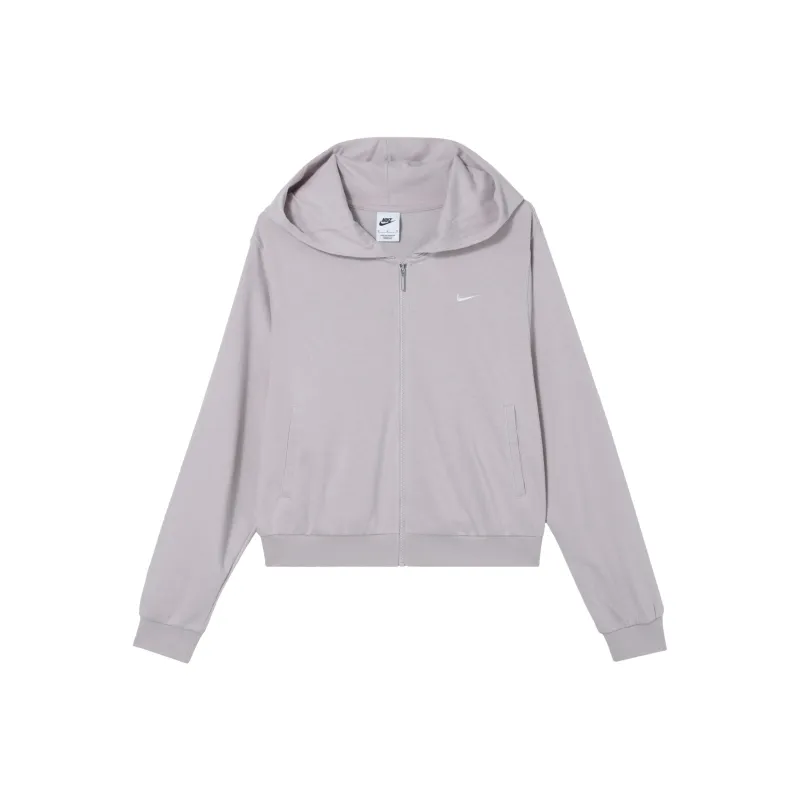 Nike Sportswear Chill Terry Women's Loose Full-Zip French Terry Hoodie 'Platinum Violet/Sail'-0