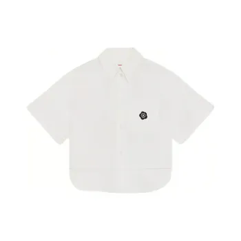 KENZO Logo Patch Cropped Shirt