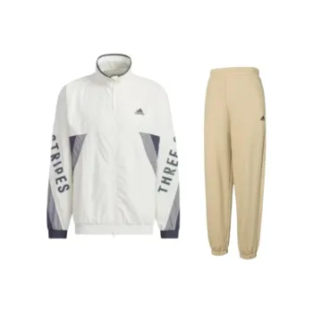 Adidas Wording Oversized Fit Jacket Casual Sportswear Unisex