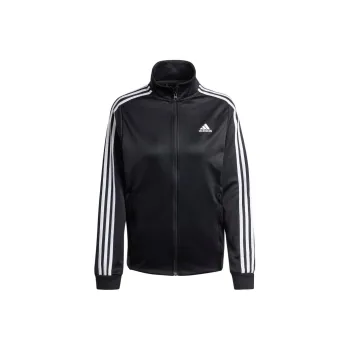 Adidas Women's Classics 3 Stripes Track Top Black/White