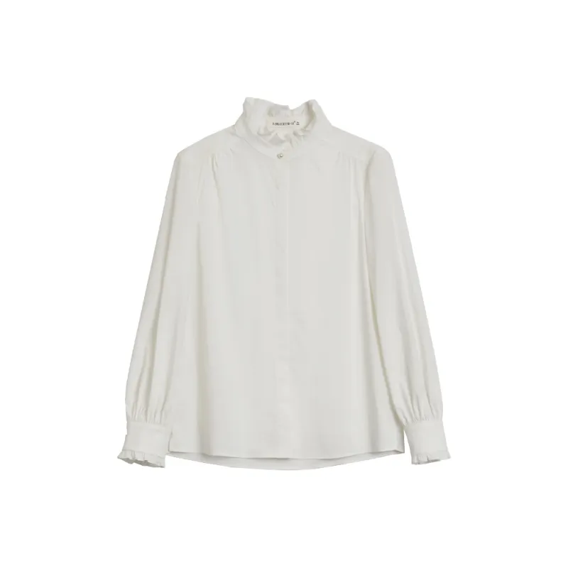 Mambe Shirts Women's White-0