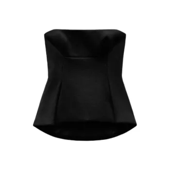 ZARA Strapless Top Women's Black