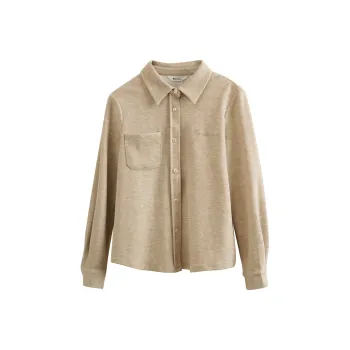 Olrain Shirt Women's Milk Coffee