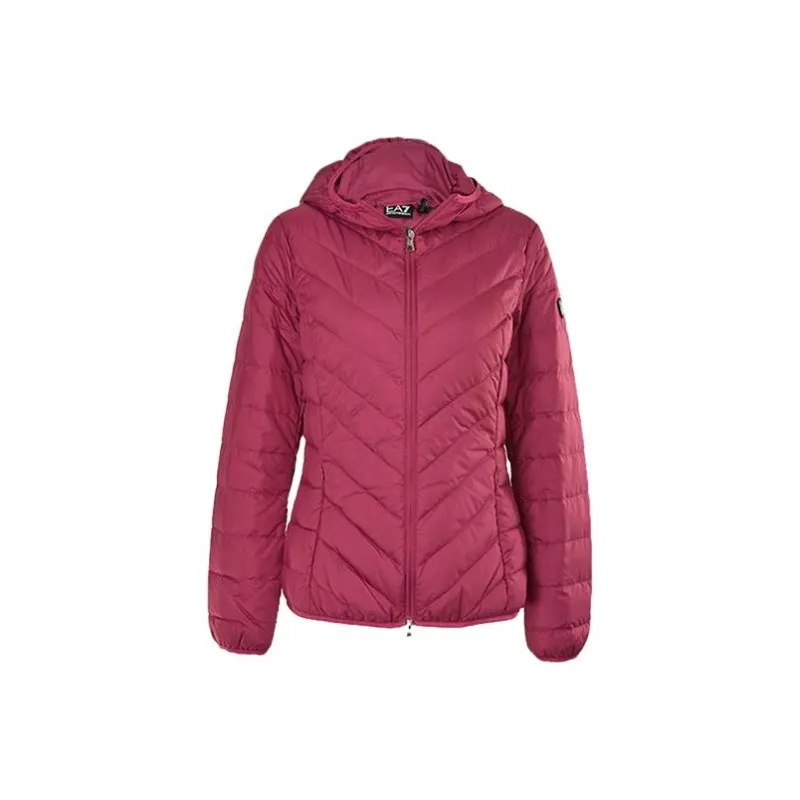 EMPORIO ARMANI EA7 Jackets Women's Peach Pink-0