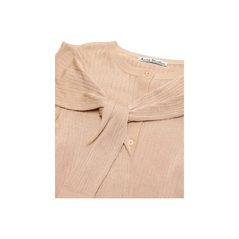 Acne Studios Ribbed knit Cardigan-4