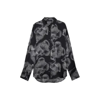 Anine Bing Avalon Mushroom Printed Shirt