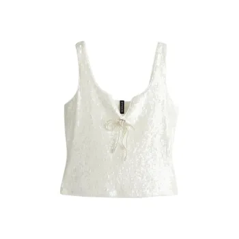 H&M Camisoles Women's Cream