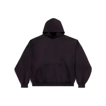 Balenciaga Sweatshirt Loose Fit Style Women's Black