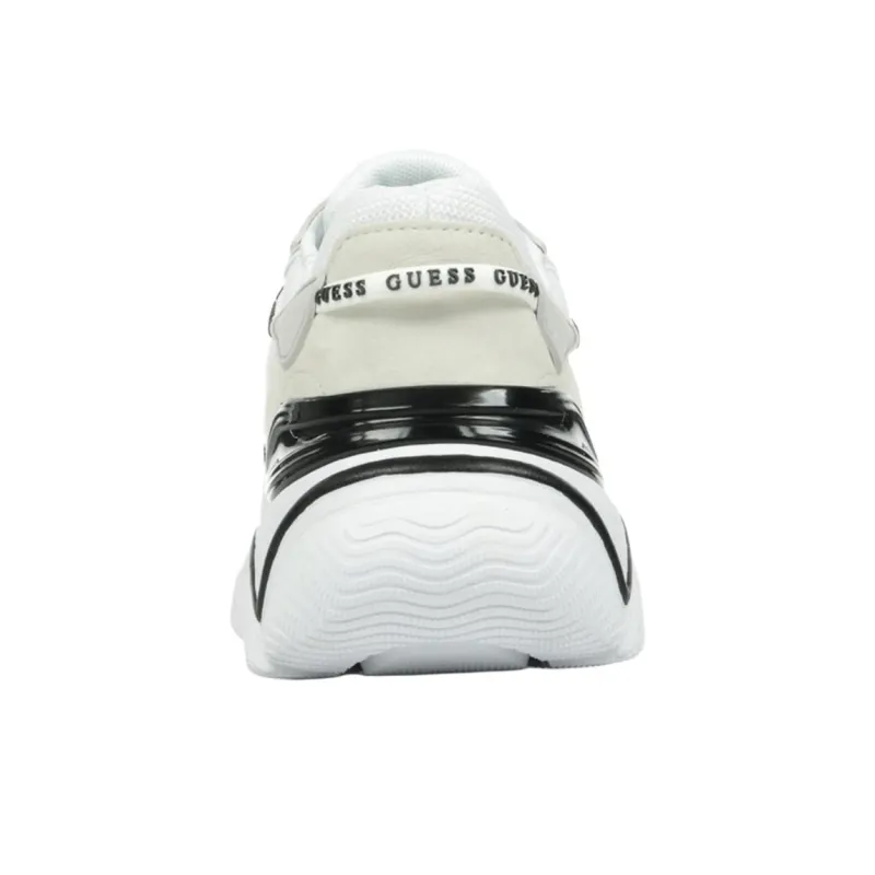 GUESS Micola Abrasion Resistant Low Top Casual Shoes Women's White-4