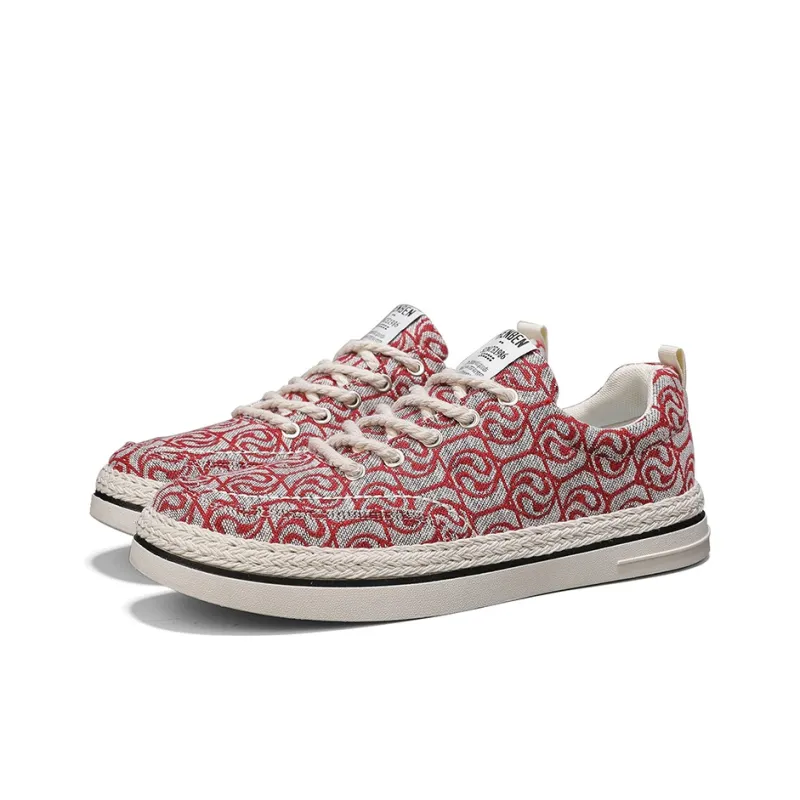 RENBEN Breathable And Lightweight Low Top Canvas Shoes Men's-9