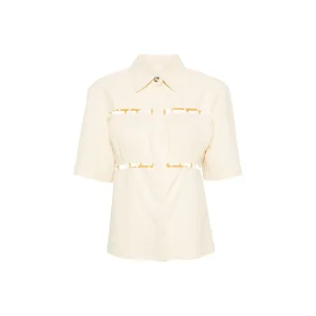 NANUSHKA Satu Cut out Shirt