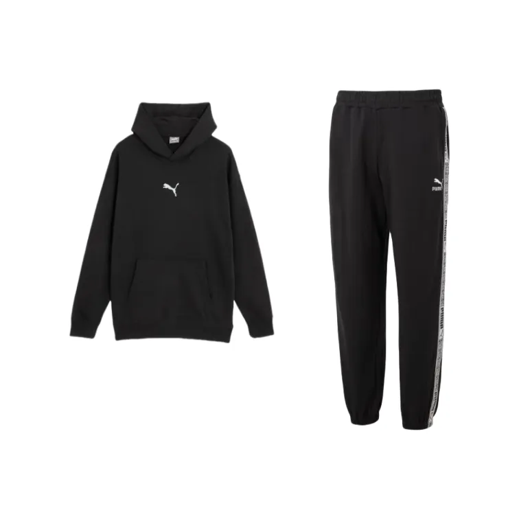 PUMA Hoodie Casual Sportswear Men's Black-0