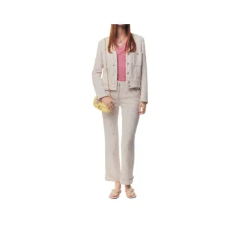 CHANEL 25P Jackets & Coats Women's White