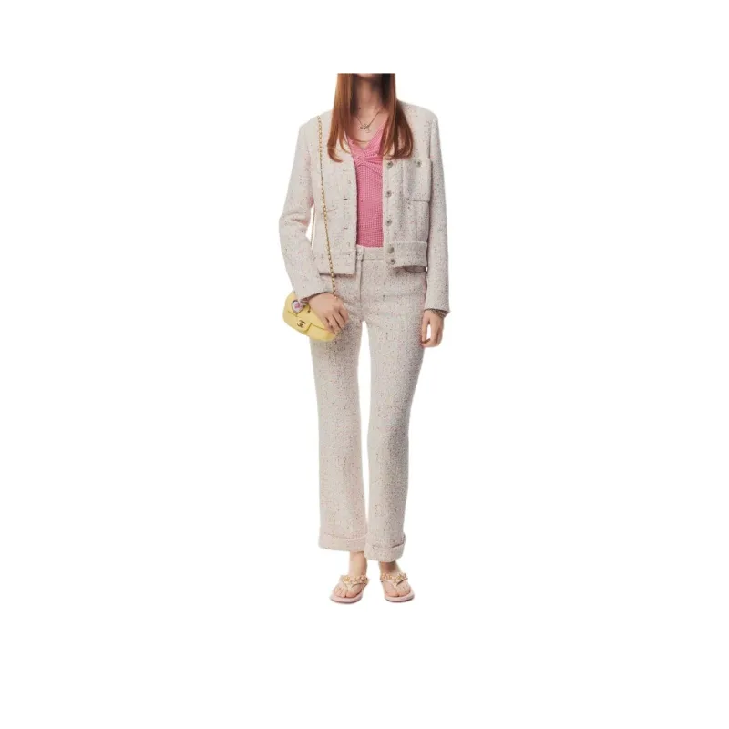 CHANEL 25P Jackets & Coats Women's White-0