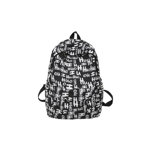 Moonshine Nylon Backpack Unisex Black/Blue/Red/Multicolor
