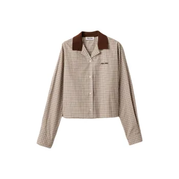 MIU MIU Checked Shirt