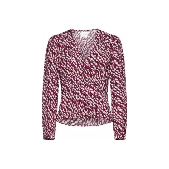 ISABEL MARANT ETOILE Graphic Printed V Neck Shirt