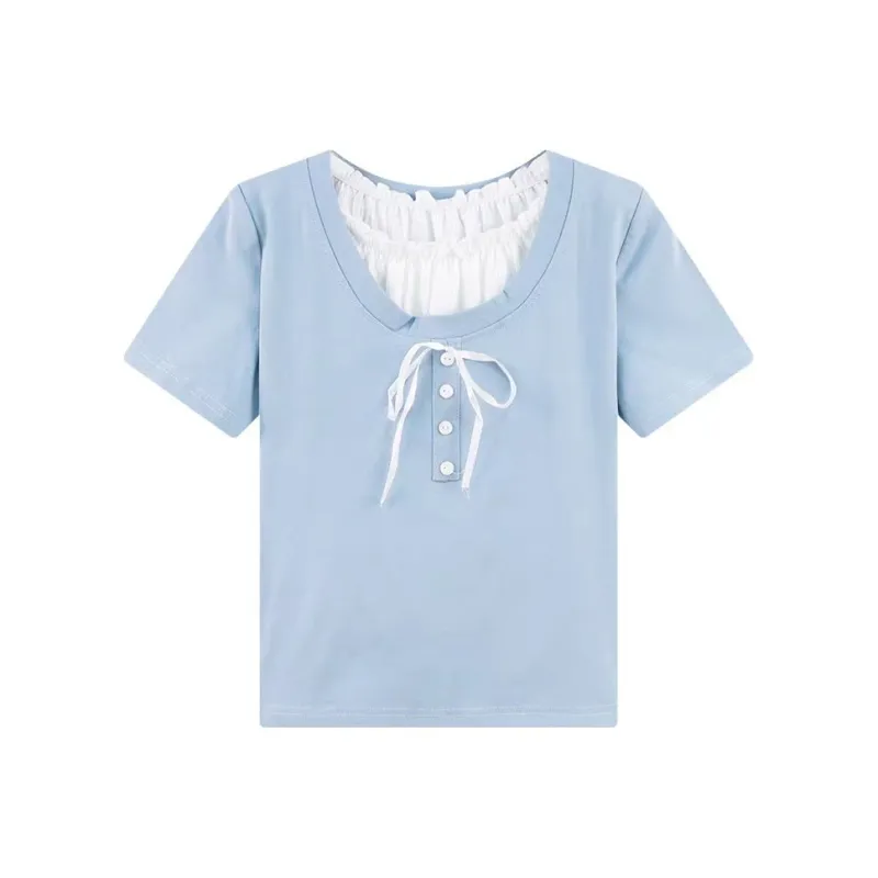 ABCMININ Regular T Shirt Women's-0