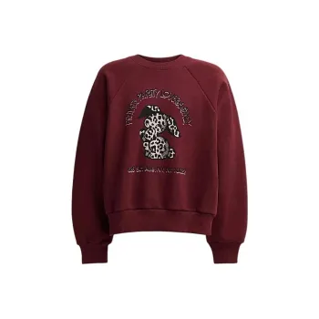 COACH SS24 Sweatshirt Women's Burgundy