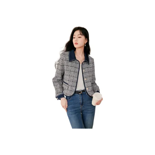 Like The Age Of Water Jackets Coats Women's Black White