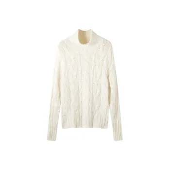 SPRING BAMBOO Cashmere Sweater Women's Hurt White