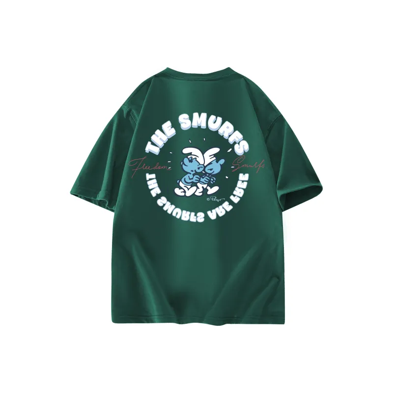 The Smurfs T Shirts Unisex-11