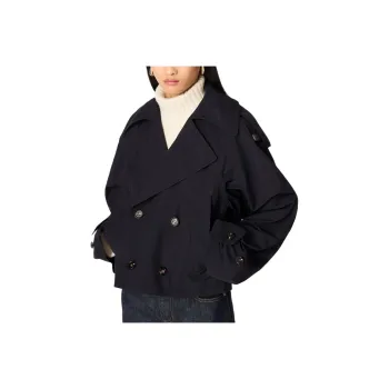 Bottega Veneta SS25 Jackets Coats Women's Midnight Blue