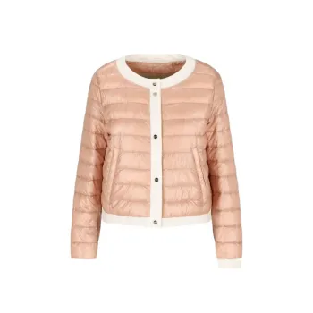 HERNO Quilted Crewneck Coat