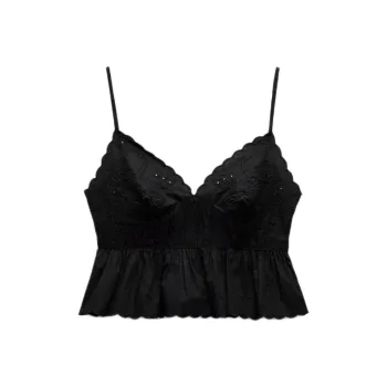 ZARA Camisoles Women's Black