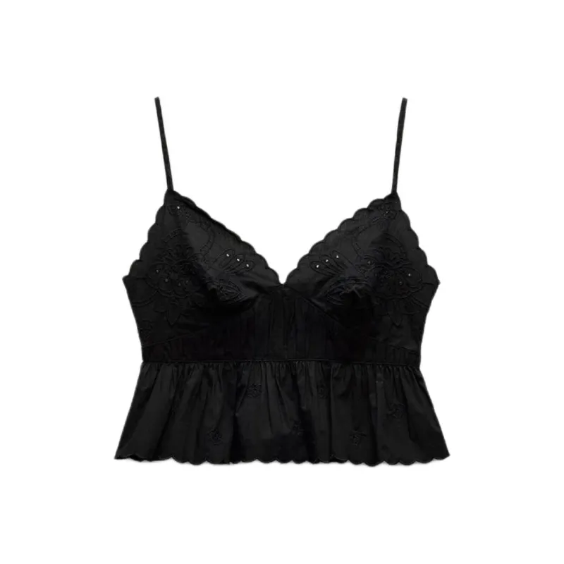 ZARA Camisoles Women's Black-0