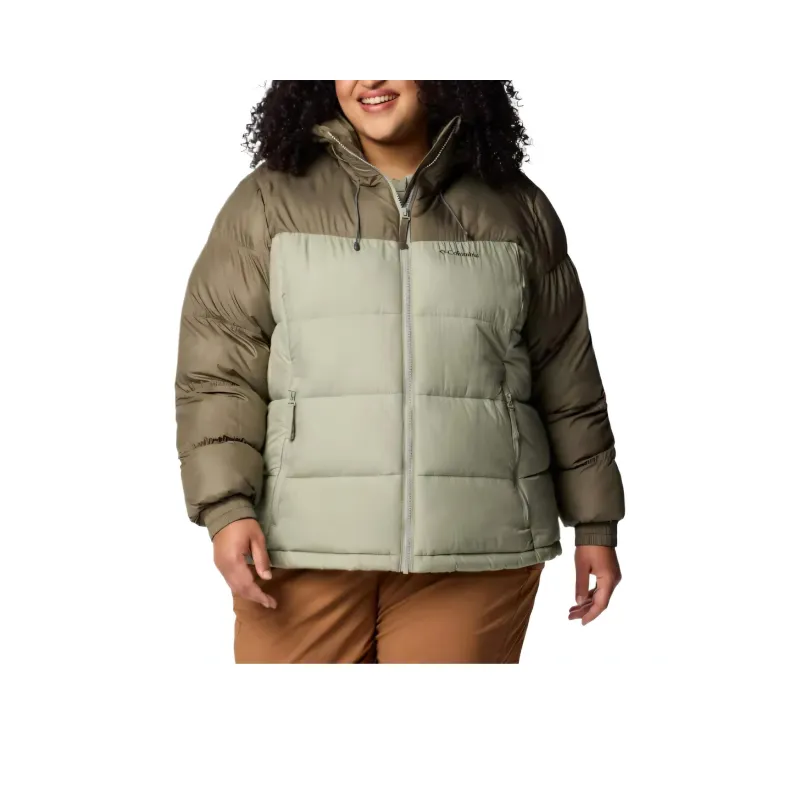 Columbia Pike Lake Jackets Coats Women's Stone Green-0