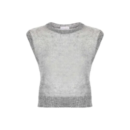 Brunello Cucinelli SS24 Knitwear Women's Gray
