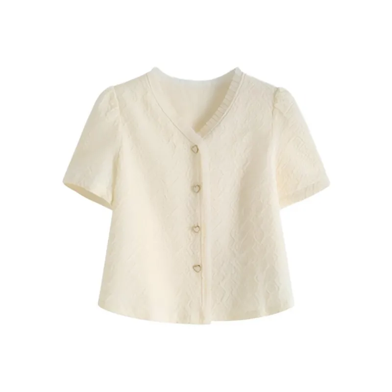 PLANE DRIFT Shirt Women's Beige-0