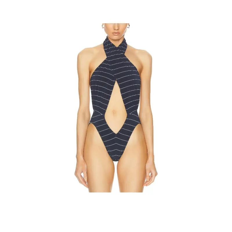 NORMA KAMALI Bodysuits Women's Marine Blue-0