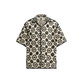 ZARA Shirts Men White/Black