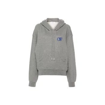 OFF WHITE Sweatshirt, Regular Fit Women's Gray